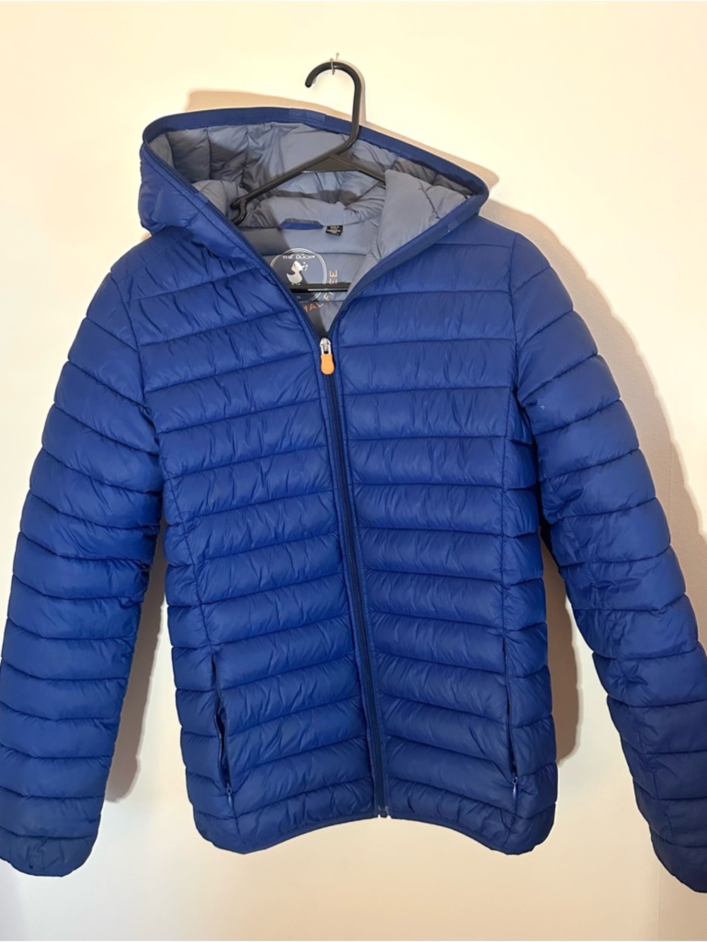 SAVE THE DUCK Blue Quilted Jacket Youth 16